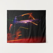 paarse auto dans wandkleed (Voorkant (horizontaal))