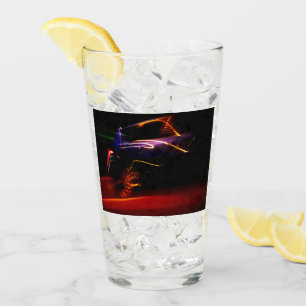 paarse autodans glas