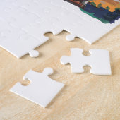 Paarse avond legpuzzel (Zijkant)