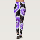 Paarse Bal Python Leggings – Exotische Reptielen (Achterkant)