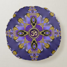Paarse Balans OM Mandala Spirituele Yoga