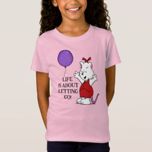 Paarse ballon van Pozzum T-shirt