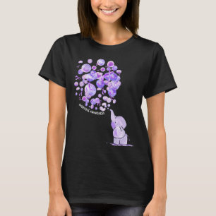 Paarse ballonnen opblazen Overdosering T-shirt