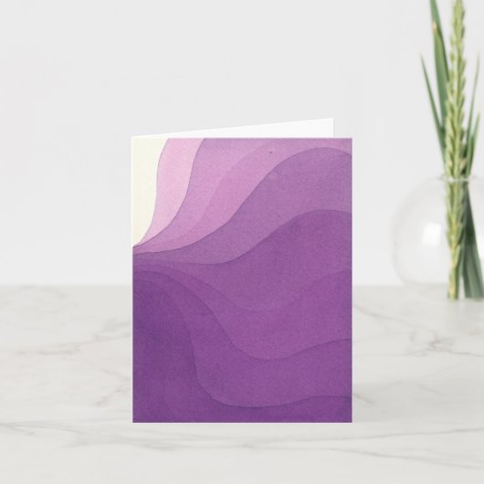 Paarse Bands Kaart (Voorkant)