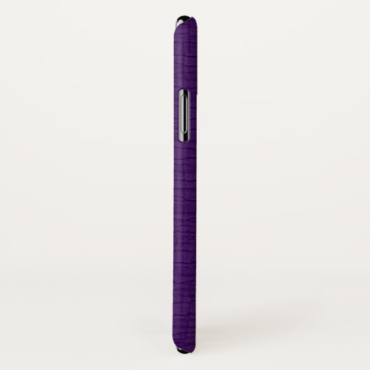 Paarse basisrimpelverbinding Case-Mate iPhone case (Achterkant / rechts)