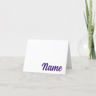 PAARSE Baton Rouge, LA gepersonaliseerde Note Kaar Bedankkaart