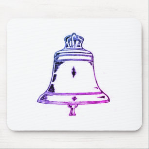 Paarse Bell Mouse Mat. Muismat