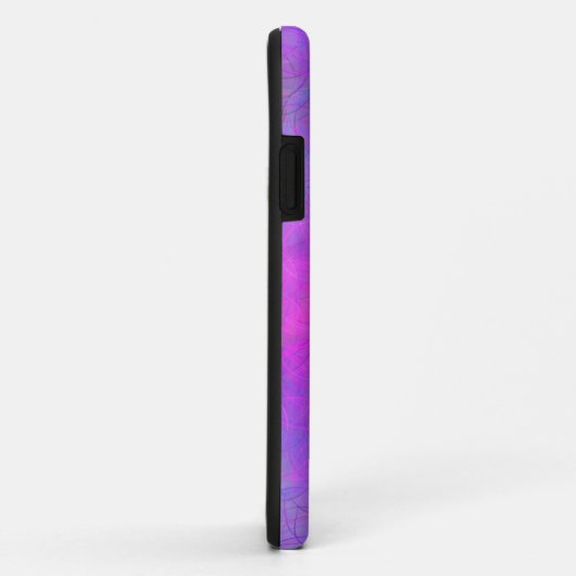 Paarse bellen Abstract Case-Mate iPhone Case (Achterkant/rechts)
