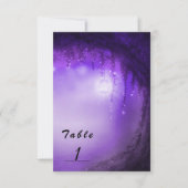 Paarse betoverde Kaart van het bodentafel (Voorkant)