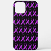 Paarse bewustmakingslint Case-Mate iPhone case (Achterkant)