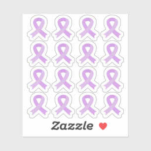 Paarse bewustzijnslint Algemene kankerepilepsie Sticker