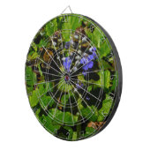 Paarse bijenbalm en roodbaars dartbord (Voorkant Rechts)