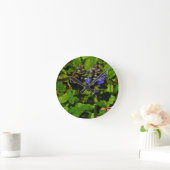 Paarse bijenbalm en roodbaars ronde klok (Huis)