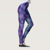 paarse blauw driehoeken leggings (Rechts)