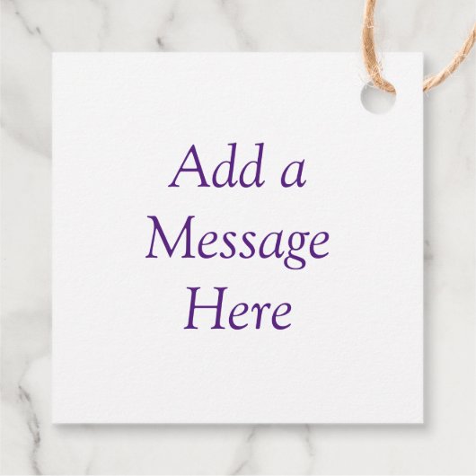 Paarse, blauwe, gouden en Blauwgroen zwenken Bedankjes Labels (Achterkant)