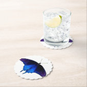 Paarse Blauwe Vlinder Onderzetters (Set van 6) (Insitu)