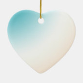 Paarse blauwe witte ombre keramisch ornament (Achterkant)