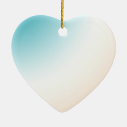 Paarse blauwe witte ombre keramisch ornament (Achterkant)