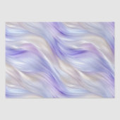 Paarse Blauwe Witte Swirls Tissuepapier (Voorkant)