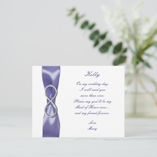 Paarse blauwe zilver, oneindig gemaakt van edelach (Staand voorkant)