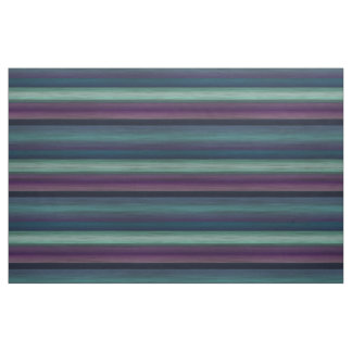 Paarse Blauwgroen Blauwe Groene Waterverf Stripes Stof