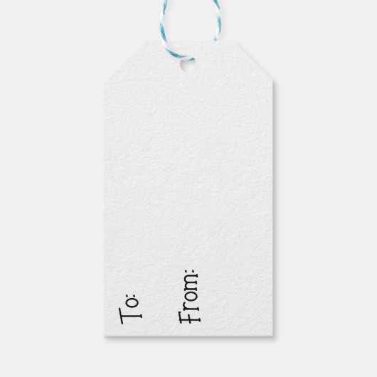 Paarse, Blauwgroen, blauwe, zwarte, kleurrijke Abs Cadeaulabel (Achterkant)