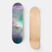 Paarse Blauwgroen galaxy Nebula Dream #1 Skateboard (Voorkant)