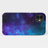 Paarse Blauwgroen Melkweg Case-Mate iPhone Case (Achterkant (horizontaal))