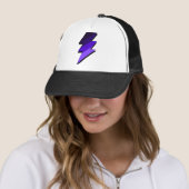 Paarse bliksem Thunder Bolt Trucker Pet (In situ)