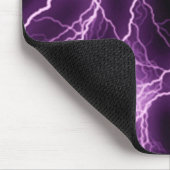 Paarse bliksemweergave muismat (Hoek)