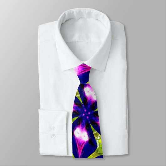 Paarse blikvanger stropdas (Gebonden)