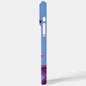 paarse bloem Case-Mate iPhone case (Achterkant / Links)