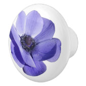 Paarse Bloem Ladeschrank Knop Trekker (Rechts)