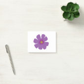Paarse Bloem Post-it® Notes (Kantoor)