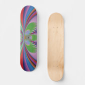 Paarse Bloem Skateboard (Voorkant)