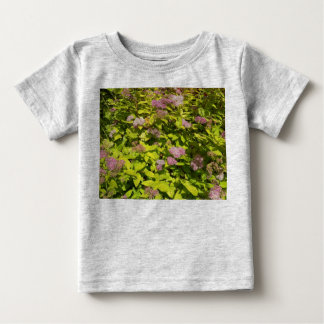 Paarse Bloem Tuin Kinder T-Shirt