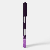 Paarse bloemdraai Case-Mate iPhone case (Achterkant / Rechts)