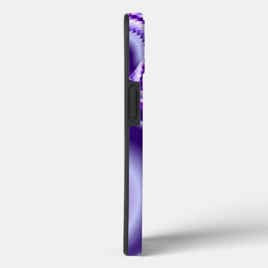 Paarse bloemdromen Case-Mate iPhone case (Achterkant / Rechts)