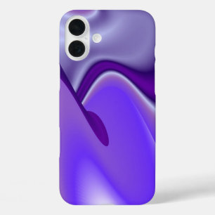 Paarse bloemdromen iPhone 16 plus hoesje