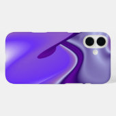 Paarse bloemdromen Case-Mate iPhone case (Achterkant (horizontaal))
