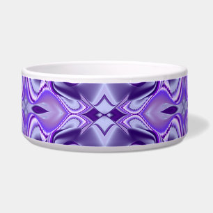 Paarse bloemdromen voerbakje