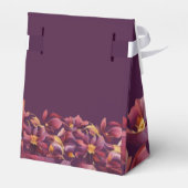 Paarse Bloemen- Bedankdoosjes (Achterkant)