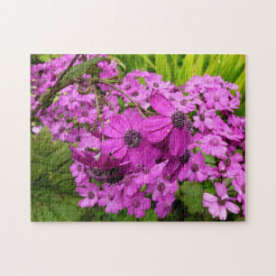 Paarse Bloemen uit San Francisco Legpuzzel