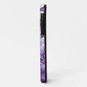 Paarse bloemenbloem met bloesem Case-Mate iPhone case (Achterkant/links)