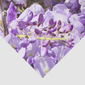 Paarse bloemenbloem met bloesem tissuepapier (Detail)