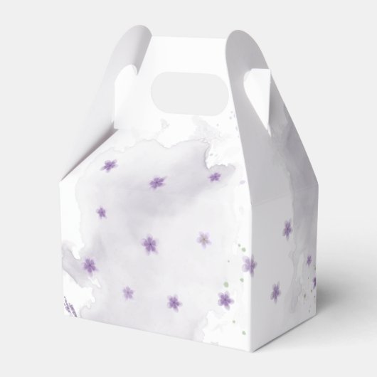 paarse bloemenkorrels bedankdoosjes (Achterkant)