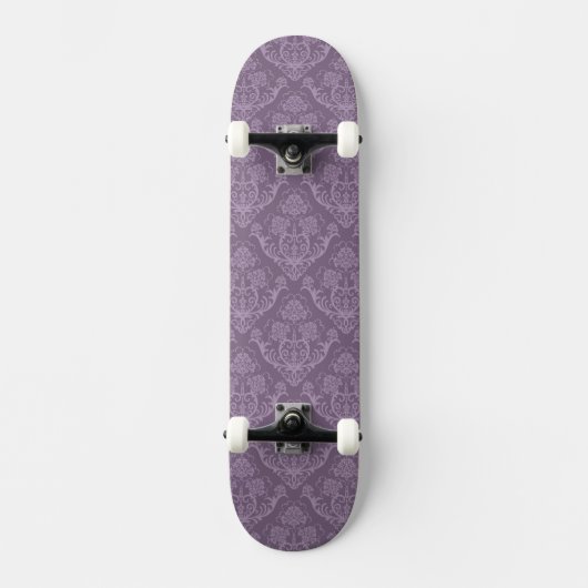 Paarse bloemkool skateboard (Voorkant)
