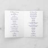 Paarse Blue Silver Infinity Program Kaart (Binnen)