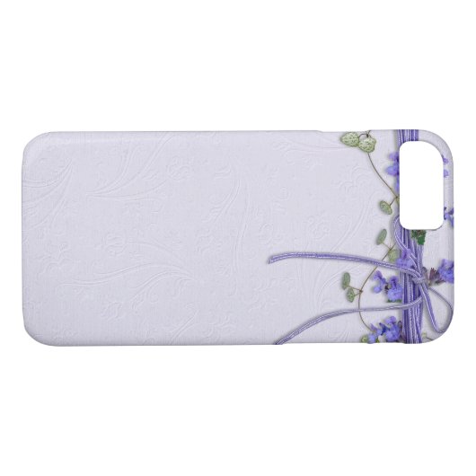 paarse boog en visolie Case-Mate iPhone case (Achterkant (Horizontaal))