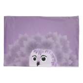 Paarse boomgaard kussensloop (Achterkant)